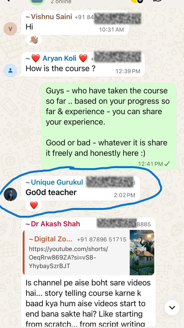 Student review 4